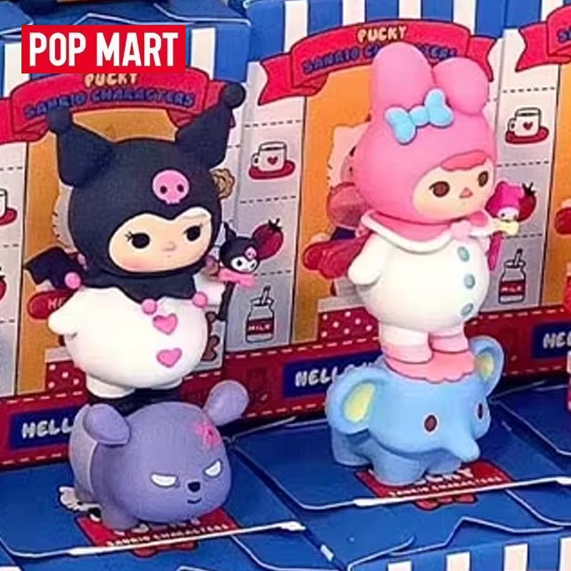 Model Kit Anime Girl - POPMART PUCKY, seria z bohaterami SANRIO,