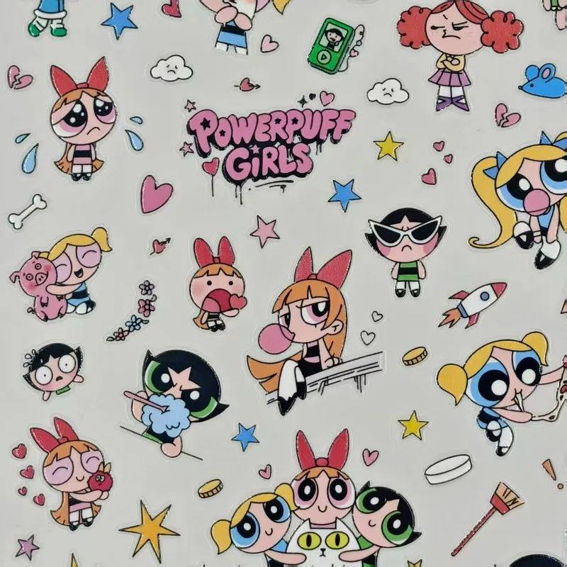 Naklejki Powerpuff Girls, wodo – Model Kit Anime Girl recenzja i cena