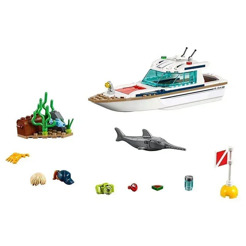 Seria Miejska 60221 Jacht do N – Model Kit Yacht recenzja i cena